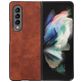 Mobigear Excellent Samsung Galaxy Z Fold 4 Hülle Hardcase Backcover - Braun