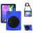 Mobigear SureGrip XGuard iPad Pro 11 Zoll (2022) Hülle Kunststoff,Silikon Backcover + Stifthalter + Schulterträger + Ständer - Blau