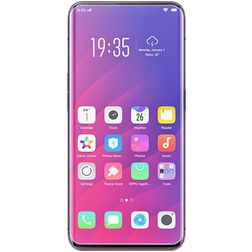 Mobigear OPPO Find X Panzerglas Displayschutz - Hüllenfreundlich