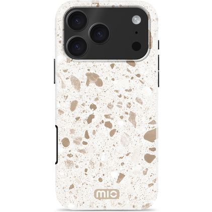 MIO iPhone 17 Pro MagSafe Hülle Hardcase Backcover - Soft Terrazzo