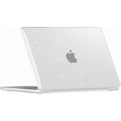 Mobigear Sparkle MacBook Neo 13 Zoll (2026) Hardcase Hülle MacBook Case - Transparent - Model A3404