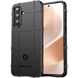 Mobigear Rugged Shield Samsung Galaxy A57 Hülle Flexibles TPU Backcover Stoßfest - Schwarz