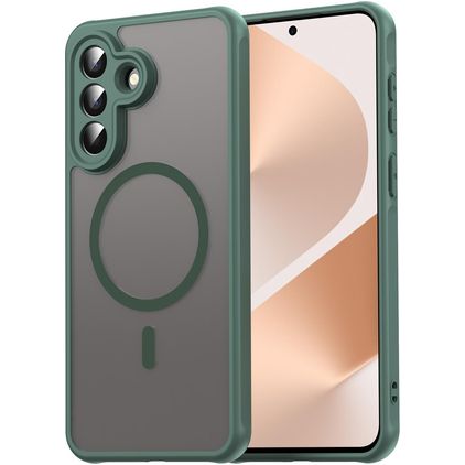 Mobigear Shockproof Samsung Galaxy A57 MagSafe Hardcase Backcover - Grün