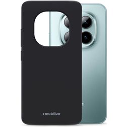 Mobilize Rubber Gelly Xiaomi Redmi Note 15 Hülle Flexibles TPU Backcover - Schwarz