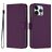 Mobigear Urban Wallet iPhone 16 Pro Max Hülle Klapphülle Geldbörse - Lila