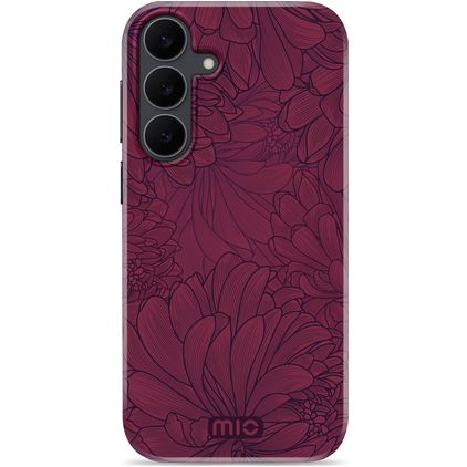 MIO Samsung Galaxy S25 FE MagSafe Hülle Hardcase Backcover - Berry Blooms