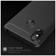 Mobigear Brushed Slim Xiaomi Mi Max 3 Hülle Flexibles TPU Backcover - Grau