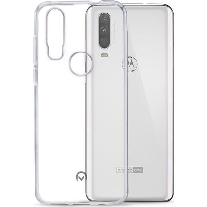 Mobilize Gelly Durchsichtig Motorola One Action Hülle Flexibles TPU Backcover - Transparent