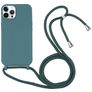 Mobigear Lanyard iPhone 16 Pro Max Silikon Handykette - Grün