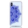 Mobigear Design iPhone XS Max Hülle Flexibles TPU Backcover - Mandala