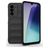 Mobigear Bumpy Samsung Galaxy A17 Hülle Flexibles TPU Backcover - Schwarz