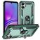 Mobigear Armor Ring Samsung Galaxy A05 Hülle Hardcase Backcover Stoßfest mit Ringhalter - Grün