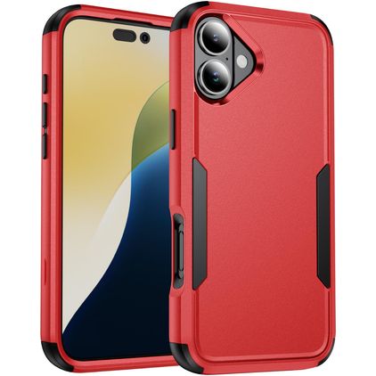 Mobigear Ultra Tough iPhone 17 Hardcase Backcover Shockproof - Rot