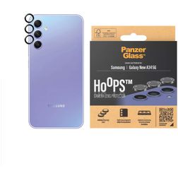 PanzerGlass Hoops Samsung Galaxy A35 Gehärtetes Glas Kameralinsen Schutz - Hüllenfreundlich