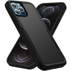 Mobigear Heavy Armor iPhone 14 Pro Max Hülle Hardcase Backcover Stoßfest - Schwarz