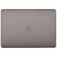 Mobigear Matte MacBook Air 13 Zoll (2022-2025) Hardcase Hülle MacBook Case - Grau - Model A2681 / A3113 / A3240