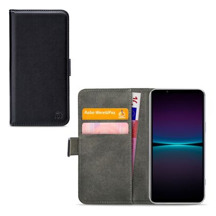 Mobilize Classic Gelly Wallet Sony Xperia 1 IV Klapphülle Portemonnaie - Schwarz