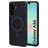 Mobiparts Slim Line Samsung Galaxy A26 MagSafe Hülle Hardcase Backcover - Onyx Black