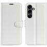 Mobigear Classic Samsung Galaxy S25 FE Klapphülle Portemonnaie - Weiß