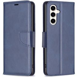Mobigear Excellent Samsung Galaxy S24 FE Hülle Klapphülle Geldbörse - Blau