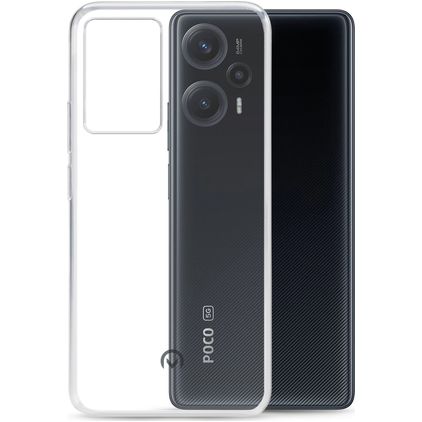 Mobilize Gelly Durchsichtig POCO F5 Pro Hülle Flexibles TPU Backcover - Transparent