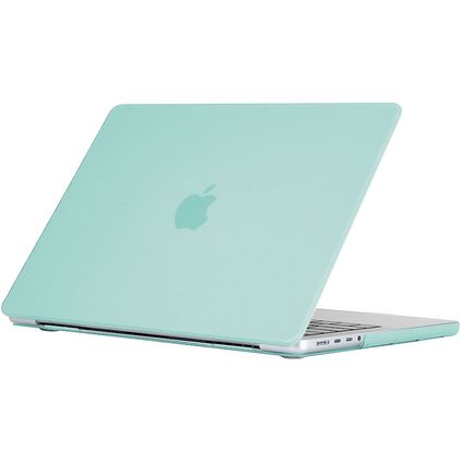 Mobigear Matte MacBook Pro 16 Zoll (2021-2026) Hardcase Hülle MacBook Case - Grün - Model A2485 / A2780 / A2991 / A3186 / A3428 / A3429
