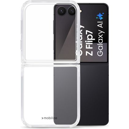 Mobilize Gelly Case Durchsichtig Samsung Galaxy Z Flip 8 Hülle Flexibles TPU Backcover - Transparent