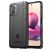 Mobigear Rugged Shield POCO M5s Hülle Flexibles TPU Backcover Stoßfest - Schwarz