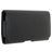 Xccess Horizontal Gürteltasche (max 14,5 cm x 7,4 cm) - Gürtelhülle - Holster - Schwarz