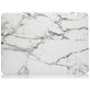 Mobigear Marble MacBook Pro 16 Zoll (2019-2020) Hardcase Hülle MacBook Case - Weiß - Model A2141