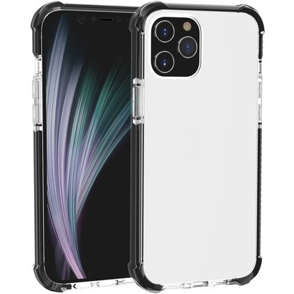 Mobigear Full Bumper iPhone 12 Mini Hülle Hardcase Backcover Stoßfest - Schwarz