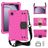Mobigear HexStrap Samsung Galaxy Tab A9 (2023) EVA-Schaumstoff Backcover + Schultergurt - Pink