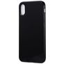 Mobigear Colors iPhone XR Hülle Flexibles TPU Backcover - Schwarz