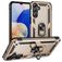 Mobigear Armor ring Samsung Galaxy A16 Hülle Hardcase Backcover Stoßfest mit Ringhalter - Gold