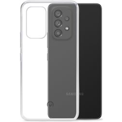 Mobilize Gelly Durchsichtig Samsung Galaxy A53 Hülle Flexibles TPU Backcover - Transparent