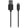 Mobilize USB-A auf USB-C Kabel 1 Meter - Schwarz