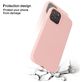 Mobigear Rubber Touch iPhone 12 Mini Silikon Hülle Backcover - Schwarz