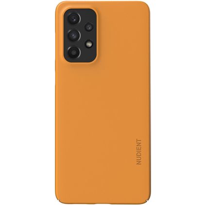 Nudient Thin Precise Samsung Galaxy A33 Hardcase Backcover - Saffron Yellow