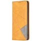 Mobigear Rhombus Slim Xiaomi 12T Hülle Klapphülle - Cognac