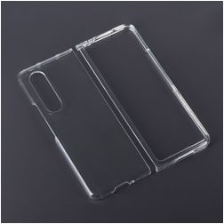 Mobigear Crystal Durchsichtig Samsung Galaxy Z Fold 3 Hülle Hardcase Backcover - Transparent