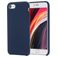 Mobigear Rubber Touch iPhone SE (2020) Silikon Hülle Backcover - Dunkelblau