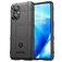 Mobigear Rugged Shield OPPO Reno 7 Lite Hülle Flexibles TPU Backcover Stoßfest - Schwarz