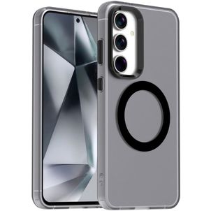 Mobigear Shockproof Samsung Galaxy S24 FE MagSafe Hülle Hardcase Backcover - Schwarz