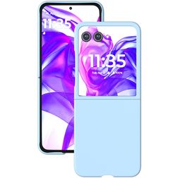 Mobigear Colors Motorola Razr 50 Ultra Hülle Hardcase Backcover - Babyblau