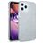 Mobigear Glitter iPhone 12 Pro Max Hülle Hardcase Backcover - Silber