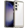 Mobigear Crystal Samsung Galaxy S24 Plus Hülle Hardcase Backcover - Grau