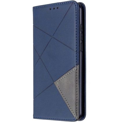 Mobigear Rhombus Slim Nokia 1.3 Hülle Klapphülle - Blau