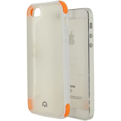 Mobilize Shockproof iPhone 5 TPU (flexibel) Backcover - Weiß