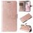 Mobigear Butterfly iPhone 16e Hülle Klapphülle Geldbörse - Roségold