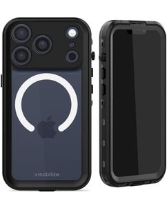 Mobilize Waterproof iPhone 17 Pro Max Wasserdicht MagSafe Hülle Hardcase Backcover - Schwarz